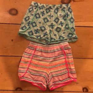 Set of girls shorts 8